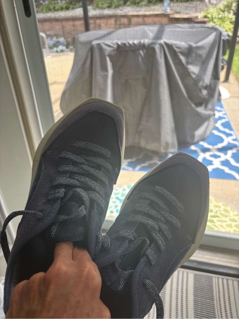 allbirds Women's  Navy Athletic Sneakers